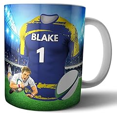 Giftshop personalised rugby for sale  Delivered anywhere in UK