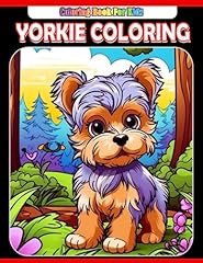 Yorkie coloring book for sale  Delivered anywhere in USA 