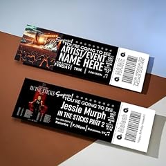 Personalized event ticket for sale  Delivered anywhere in USA 