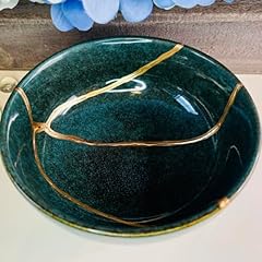 Emerald green kintsugi for sale  Delivered anywhere in USA 