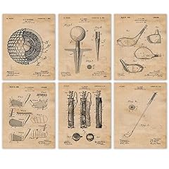 Vintage golfing patent for sale  Delivered anywhere in USA 