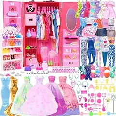 127pcs doll clothes for sale  Delivered anywhere in USA 