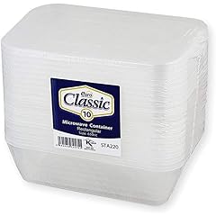 Pack rectangular plastic for sale  Delivered anywhere in UK