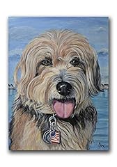 Poogle dog art for sale  Delivered anywhere in USA 