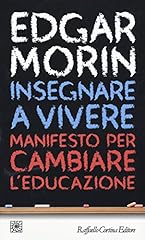 Insegnare vivere. manifesto usato  Spedito ovunque in Italia 