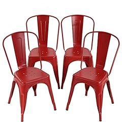 Metal dining chairs for sale  Delivered anywhere in USA 