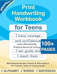 Print handwriting workbook for sale  Delivered anywhere in USA 