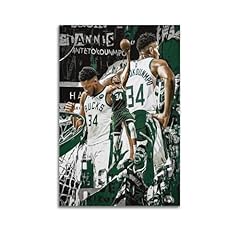 Giannis antetokounmpo poster usato  Spedito ovunque in Italia 