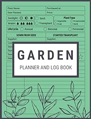 Garden planner log for sale  Delivered anywhere in USA 