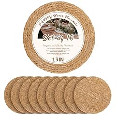 Round woven placemats for sale  Delivered anywhere in USA 