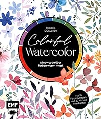 Colorful watercolor farben gebraucht kaufen  Wird an jeden Ort in Deutschland