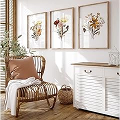 Watercolor botanical wall for sale  Delivered anywhere in USA 