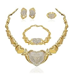 Gold jewelry set for sale  Delivered anywhere in USA 