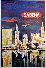 Photosegor sabena affiche d'occasion  Livré partout en France