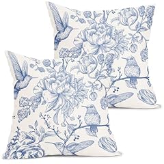 Chinoiserie blue white for sale  Delivered anywhere in USA 