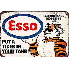 Esso plaque métal d'occasion  Livré partout en France