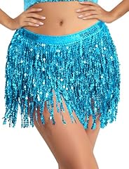 Sequin tassel skirt for sale  Delivered anywhere in USA 