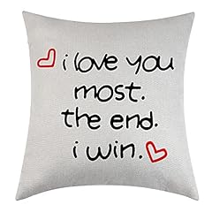 Couple pillow covers for sale  Delivered anywhere in UK
