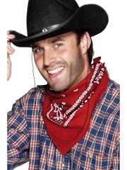 Smiffy cowboy bandanna for sale  Delivered anywhere in UK