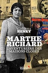 Marthe richard aventurière d'occasion  Livré partout en France