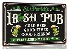 St.partrick irish pub for sale  Delivered anywhere in USA 