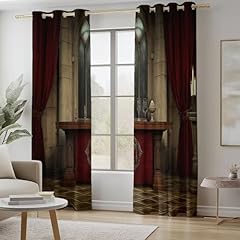 Blackout curtains gothic for sale  Delivered anywhere in USA 