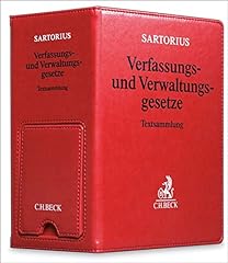 Sartorius verfassungs verwaltu gebraucht kaufen  Wird an jeden Ort in Deutschland