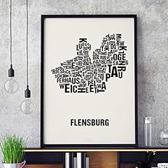 Flensburg buchstabenort schwar gebraucht kaufen  Wird an jeden Ort in Deutschland