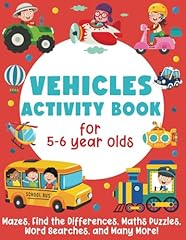 Vehicles activity book for sale  Delivered anywhere in UK