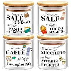 Welcomat set barattoli usato  Spedito ovunque in Italia 