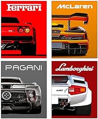 Modern car posters for sale  Delivered anywhere in UK