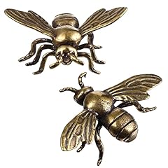 2pcs gold bee for sale  Delivered anywhere in USA 