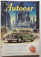 Autocar february 1953 for sale  Delivered anywhere in UK