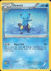 Pokemon dewott black usato  Spedito ovunque in Italia 