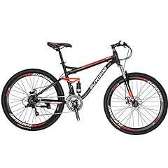 Eurobike OBK S7 Full Suspension Mountain Bike 21 Speed for sale  Delivered anywhere in UK