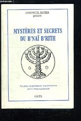 Mystères secrets naï d'occasion  Livré partout en France