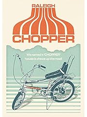 Wowposters raleigh chopper for sale  Delivered anywhere in UK