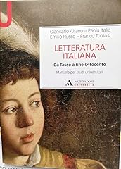 Letteratura italiana. manuale usato  Spedito ovunque in Italia 