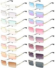Pairs rimless rectangle for sale  Delivered anywhere in USA 