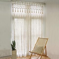 Nanshine macrame curtain for sale  Delivered anywhere in USA 