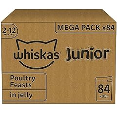 Whiskas junior poultry for sale  Delivered anywhere in UK