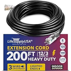 200ft power cord for sale  Delivered anywhere in USA 