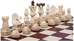 Wooden chess pieces for sale  Delivered anywhere in USA 