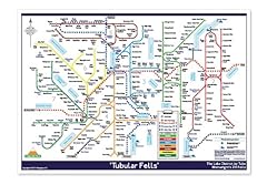 Tubular fells map for sale  Delivered anywhere in UK