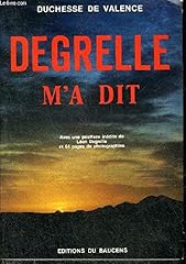 Degrelle dit. d'occasion  Livré partout en France
