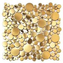 Blujellyfish gold tile for sale  Delivered anywhere in USA 