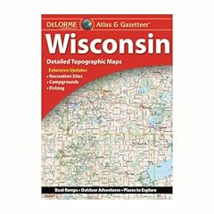 Delorme wisconsin atlas for sale  Delivered anywhere in USA 