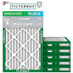 Filterbuy 16x25x2 air for sale  Delivered anywhere in USA 