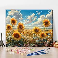 Tishiron girasoli dipingere usato  Spedito ovunque in Italia 