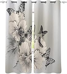 Butterfly blackout curtains for sale  Delivered anywhere in UK